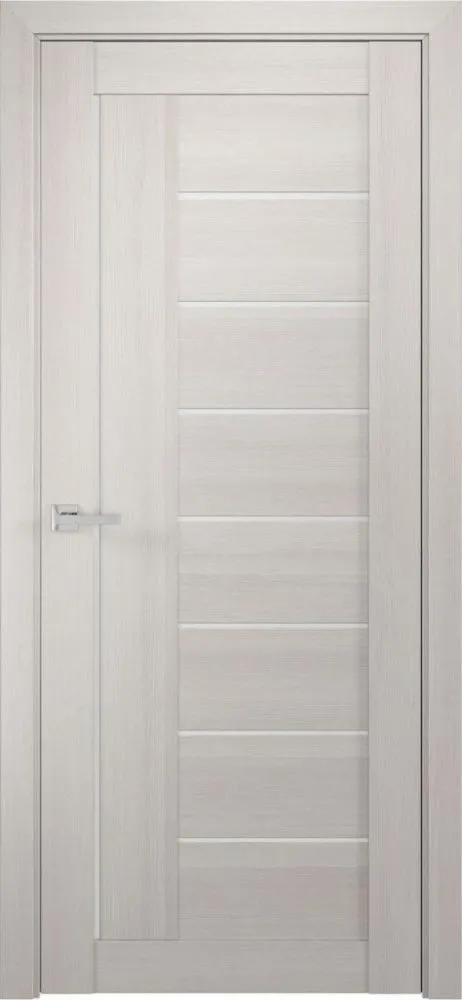 Фото Межкомнатная дверь ЛУ-17 Белёный дуб (стекло сатинат)